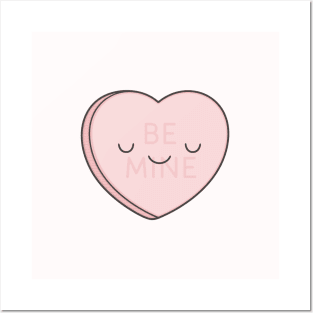 Sweet candy heart Posters and Art